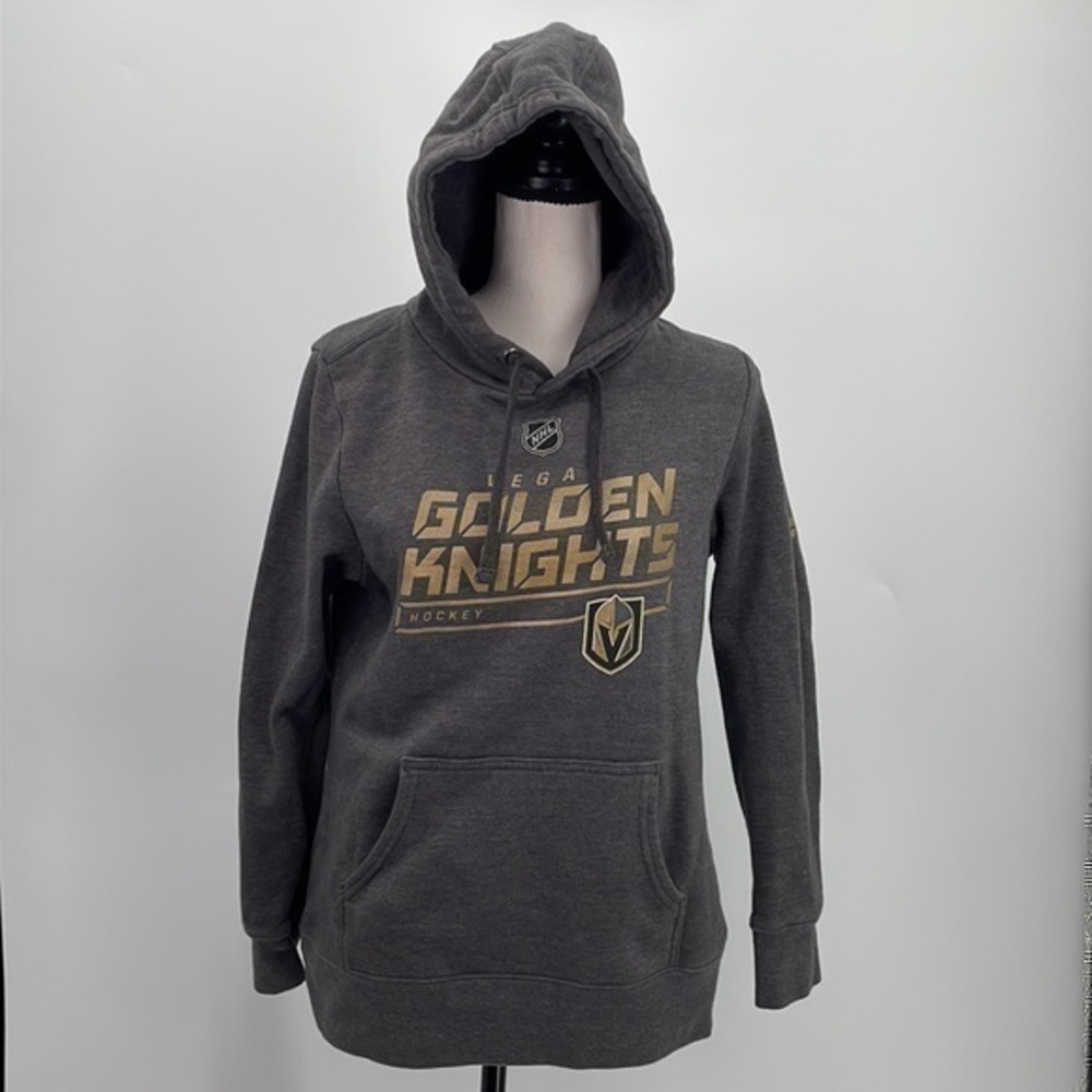 UEC fanatics gray Las Vegas Golden Knights hooded sweatshirt women’s large